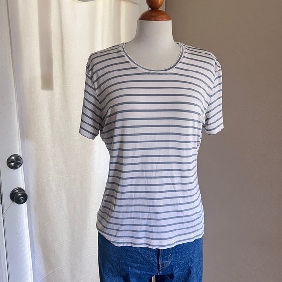 Alain Manoukian Striped Tee - Picture 3 of 5